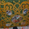 "Кошкин дом" техники: аппликация, трапунто 